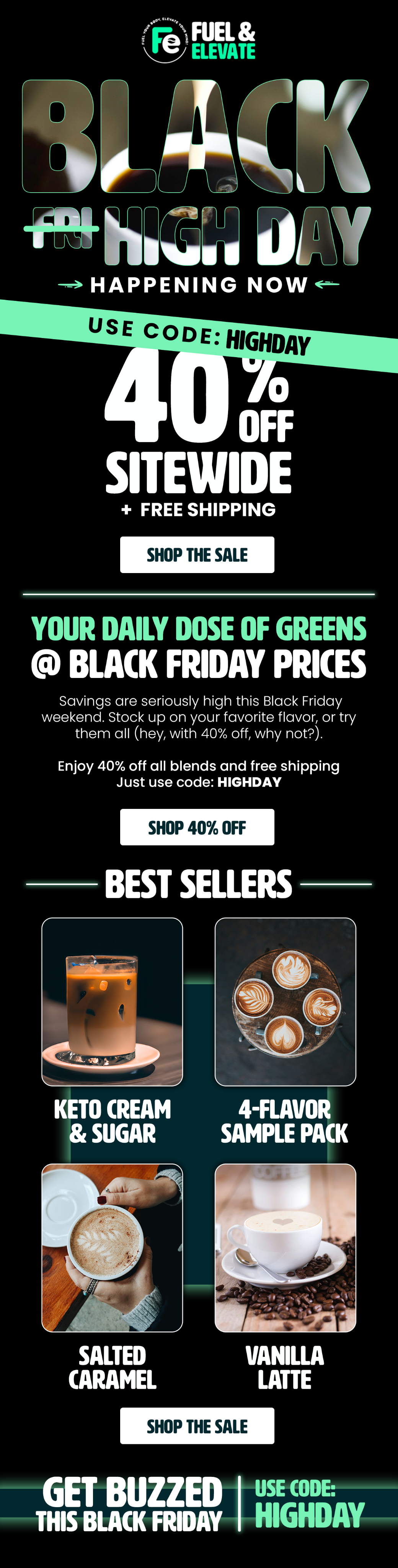 Product email sample